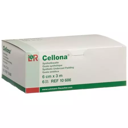 Cellona Synthetikwatte 6смx3m Weiss рулон 6 штук Cellona Synthetikwatte 6смx3m Weiss рулон 6 штук