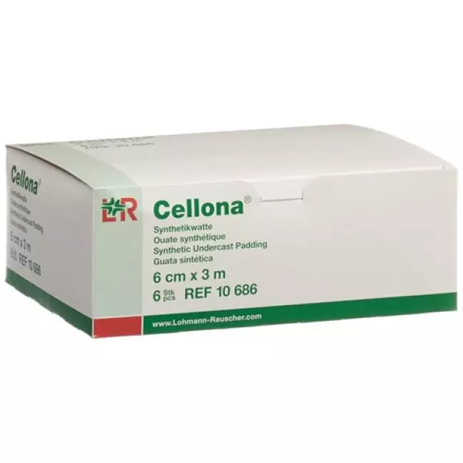 Cellona Synthetikwatte 6смx3m Weiss рулон 6 штук Cellona Synthetikwatte 6смx3m Weiss рулон 6 штук