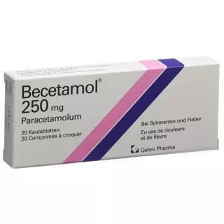 Бецетамол Каутабл 250 мг 20 шт