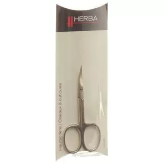 Ножиці для кутикули HERBA 9см вигнуті 5402