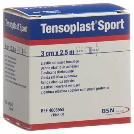 Еластична стрічка TENSOPLAST SPORT 3смх2,5м