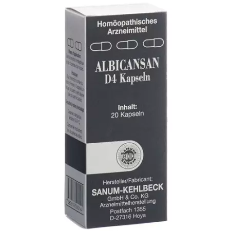 Альбікансан капсули D 4 20 шт Альбікансан капсули D 4 20 шт