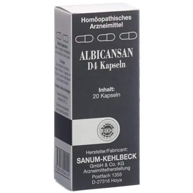 Альбікансан капсули D 4 20 шт Альбікансан капсули D 4 20 шт