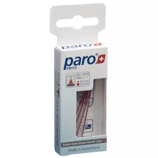 PARO ISOLA LONG 3mm x-fine red cyl 10 шт