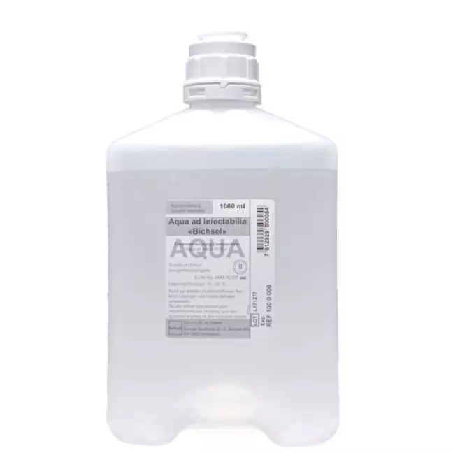 Aqua ad iiectabilia Bichsel 1000мл ПП пляшка Aqua ad iiectabilia Bichsel 1000мл ПП пляшка