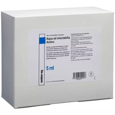 Aqua ad injectabilia Amino Inj Lös 5 мл ампули 100 штук