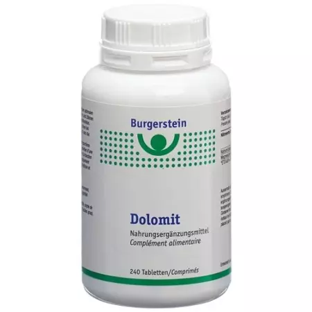 Таблетки Burgerstein Dolomite 240 шт Таблетки Burgerstein Dolomite 240 шт