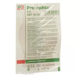 Пов'язка для очей Pro Ophta K, світлонепроникна, під колір шкіри