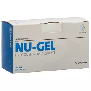 Гідрогель Nu Gel з альгінатом 6 х 25 г
