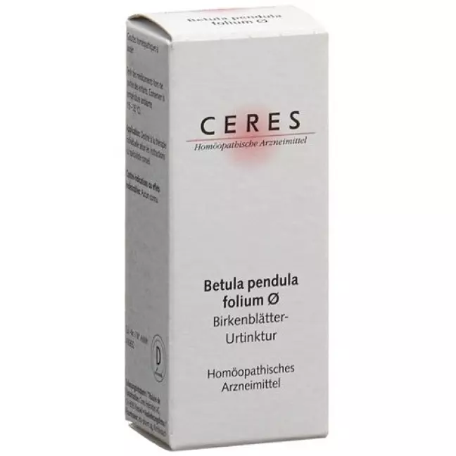 Ceres Betula pendula folium Urtinkt Fl 20 мл