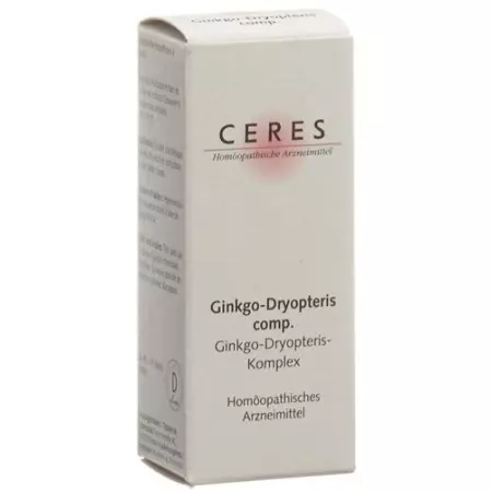 Ceres Ginkgo dryopteris комп. Краплі 20 мл Ceres Ginkgo dryopteris комп. Краплі 20 мл