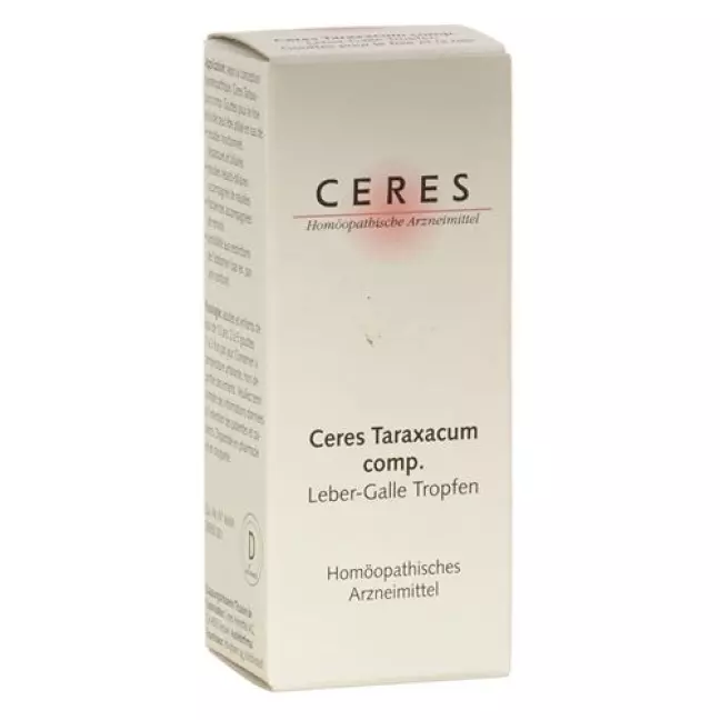 Ceres Taraxacum комп. Краплі печінкові жовчні Fl 20 мл Ceres Taraxacum комп. Краплі печінкові жовчні Fl 20 мл