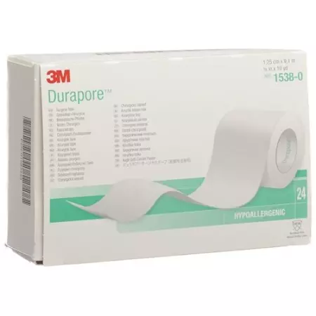 3M Durapore Seide Heftpflaster 12,5ммx9.14m 24 штуки 3M Durapore Seide Heftpflaster 12,5ммx9.14m 24 штуки