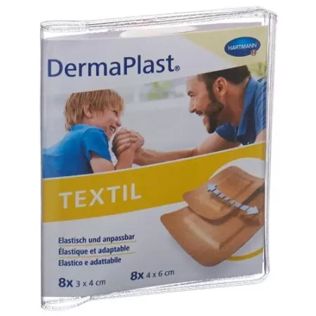 DERMAPLAST TEXTIL Centro Strips шкіра дупи 16 шт