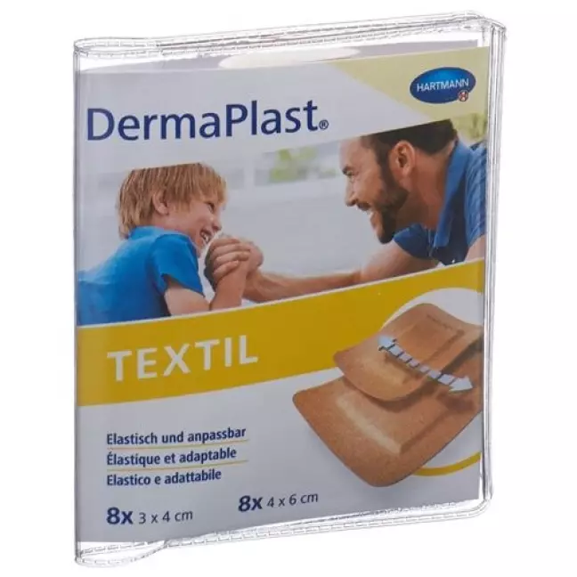 DERMAPLAST TEXTIL Centro Strips шкіра дупи 16 шт