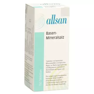 Таблетки мінеральної солі Allsan base Ds 300 шт