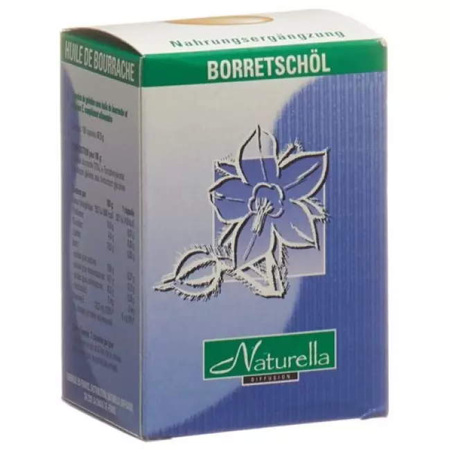 NATURELLA Чиста олія огуречника капсули 500 мг 30 шт NATURELLA Чиста олія огуречника капсули 500 мг 30 шт