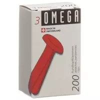Затискачі OMEGA круглі головки №3 200 шт