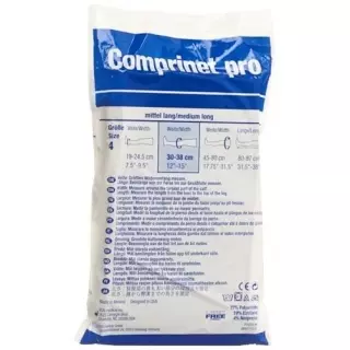 Comprinet Pro Thrombo A-G Gr2 довгий білий 1 пара