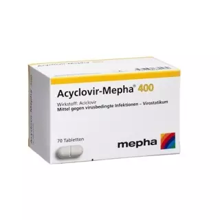 Ацикловір-Мефа таблетки 400 мг 70 шт