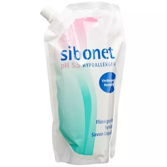 Мило рідке Sibonet Refill рН 5,5 гіпоалергенне 500 мл