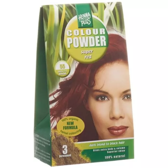Henna Plus Color Powder 55 super red 100 г