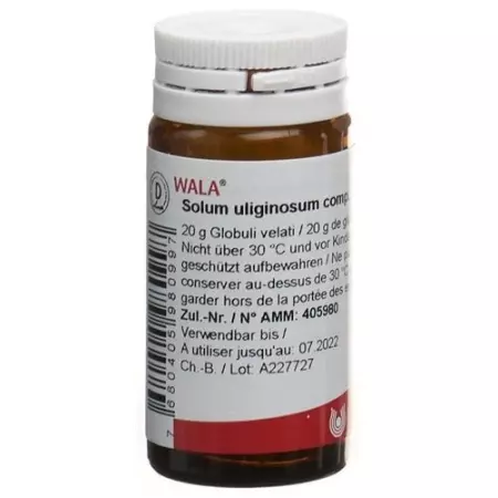 Wala Solum Uliginosum Comp шарики бутылка 20г Wala Solum Uliginosum Comp шарики бутылка 20г