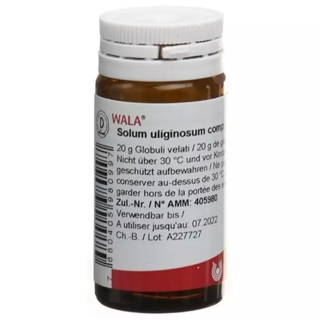 Wala Solum Uliginosum Comp шарики бутылка 20г Wala Solum Uliginosum Comp шарики бутылка 20г