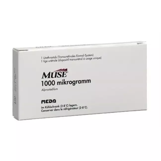 Muse уретра паличка 1000 мкг Muse уретра паличка 1000 мкг