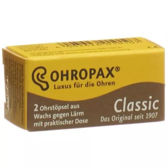 Воскові кульки Ohropax Classic 4 шт Воскові кульки Ohropax Classic 4 шт