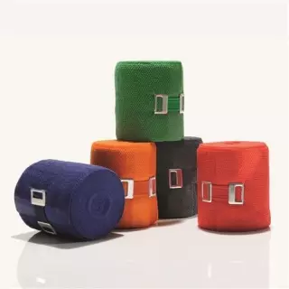 Бинт еластичний BORT STABILO COLOR 8смх5м червоний