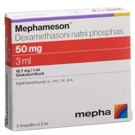 Mephameson Inj Lös 50 мг/3 мл 5 ампер 3 мл Mephameson Inj Lös 50 мг/3 мл 5 ампер 3 мл