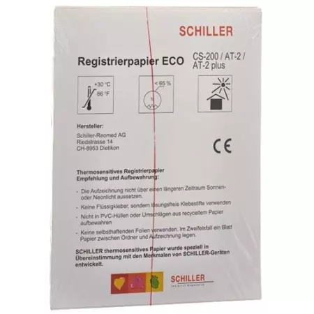 Schiller Cardiovit реєстраційний складний папір AT2/CS200