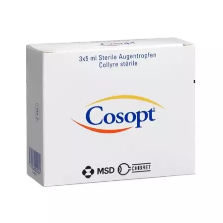 Cosopt Gtt Opht стерильний 3 флакони по 5 мл Cosopt Gtt Opht стерильний 3 флакони по 5 мл