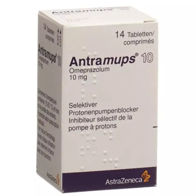 Antramups таблетки 10 мг DS 14 шт Antramups таблетки 10 мг DS 14 шт