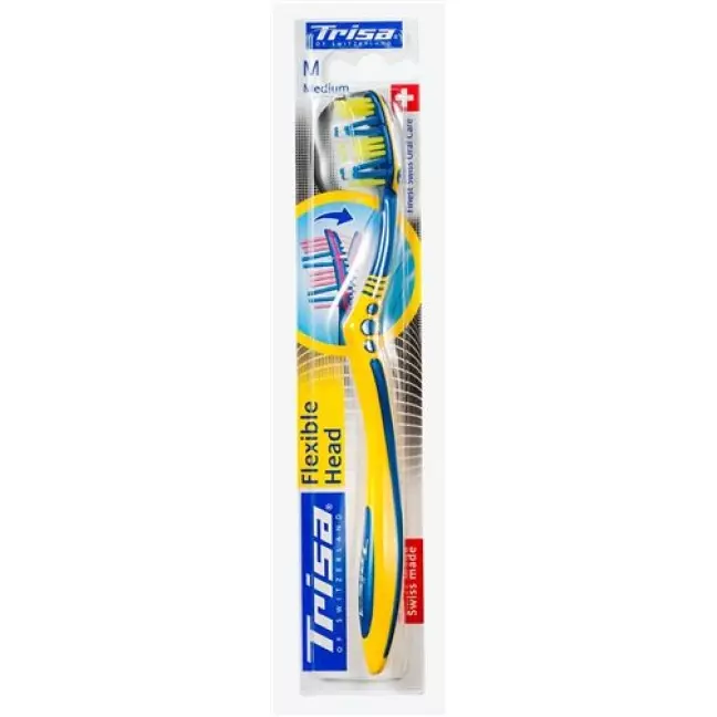 Trisa Flexiblehead3 зубная щётка Medium Trisa Flexiblehead3 зубная щётка Medium