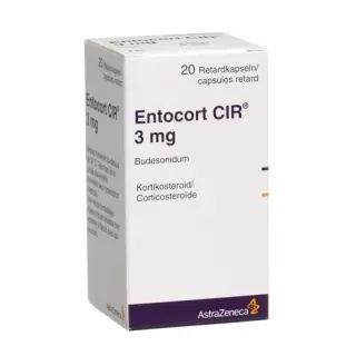 Ентокорт CIR Ret капсули 3 мг DS 20 шт