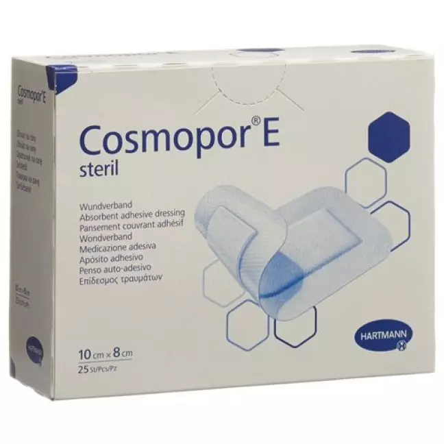 Cosmopor E Wundverband 10смx8см Sterile 25 штук Cosmopor E Wundverband 10смx8см Sterile 25 штук