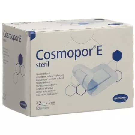 Перев&#39;язка Cosmopor E швидка 7,2 см х 5 см стерильна 50 шт