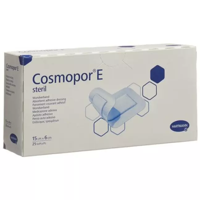 Перев&#39;язка Cosmopor E швидка 15смх6см стерильна 25 шт