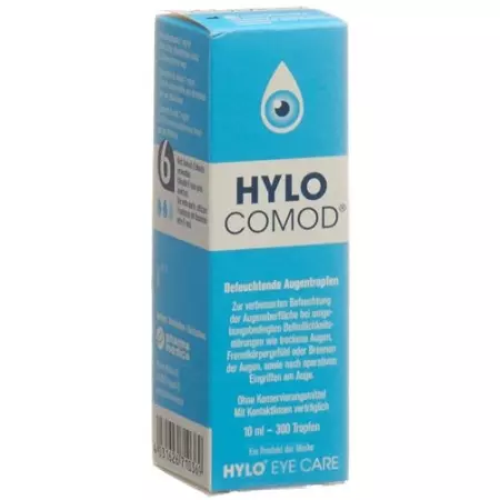 Hylo Comod Gtt Opht Fl 10 мл