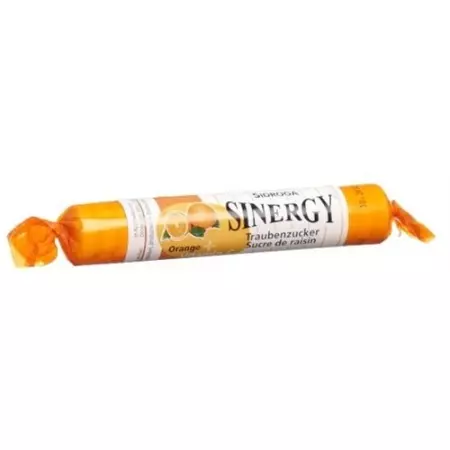 Sinergy декстроза апельсин + вітамін С рол 40 г Sinergy декстроза апельсин + вітамін С рол 40 г