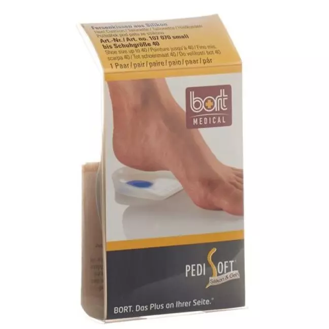 Bort Pedisoft Fersenkissen S -40 м Softspot 2 штуки Bort Pedisoft Fersenkissen S -40 м Softspot 2 штуки