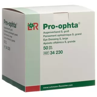 Пов'язка для очей Pro Ophta S L прозора 50 шт