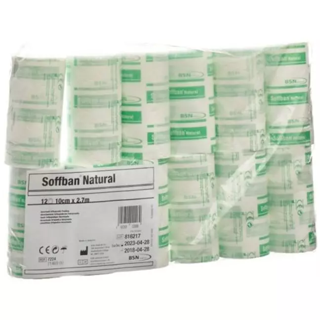 Soffban Natur Polsterbinde 10смx2.7m 12 штук Soffban Natur Polsterbinde 10смx2.7m 12 штук