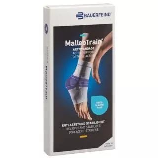 Активний бандаж MalleoTrain розмір 4 лівий бежевий