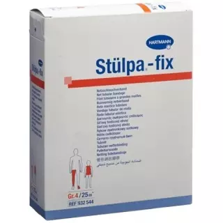 Рулон сітчастої пов'язки Stülpa Fix розмір 4 ноги 25 метрів