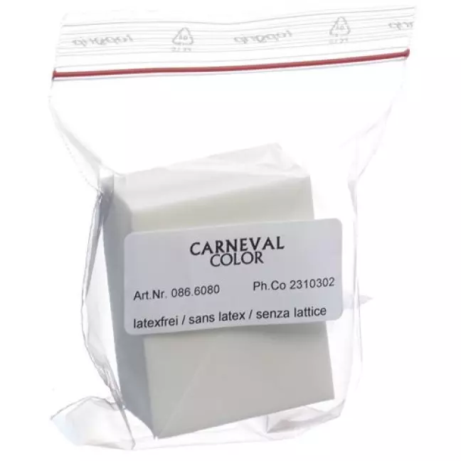 Спонж для макіяжу CARNEVAL COLOR без латексу 2 шт Спонж для макіяжу CARNEVAL COLOR без латексу 2 шт