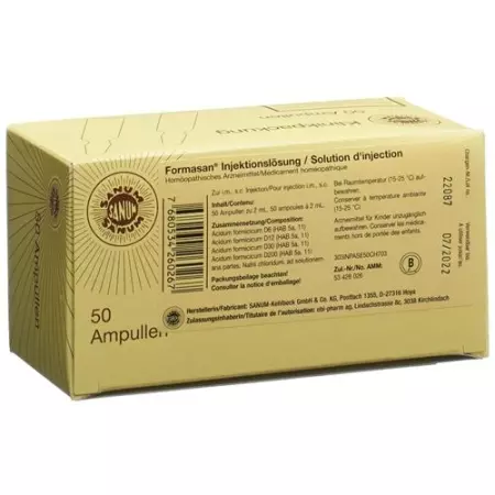 Formasan Inj Lös 50 Amp 2 мл