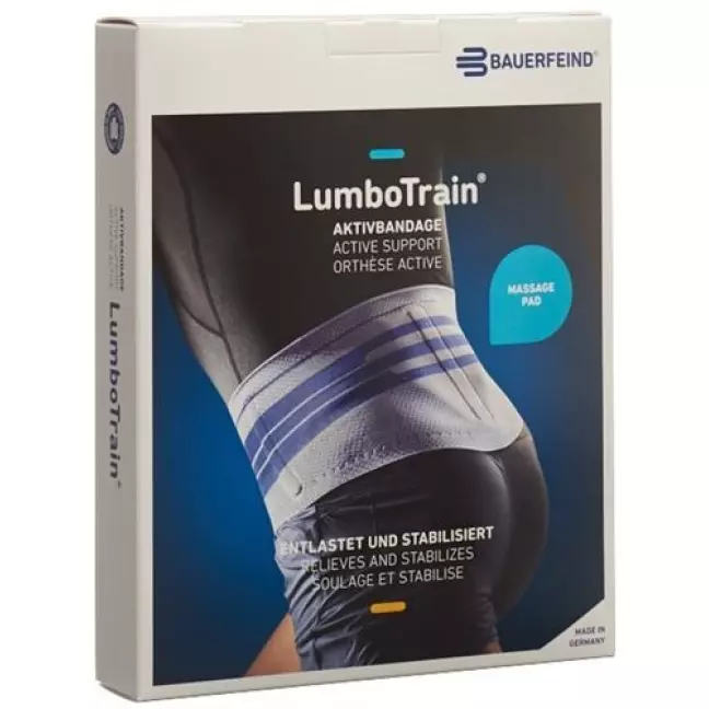 Активний бандаж LumboTrain розмір 4 титан Активний бандаж LumboTrain розмір 4 титан